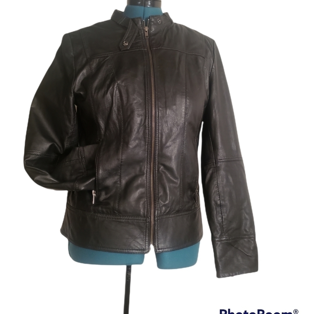 RW & Co  Unique Incomparable Leather Jacket - Picture 2 of 14